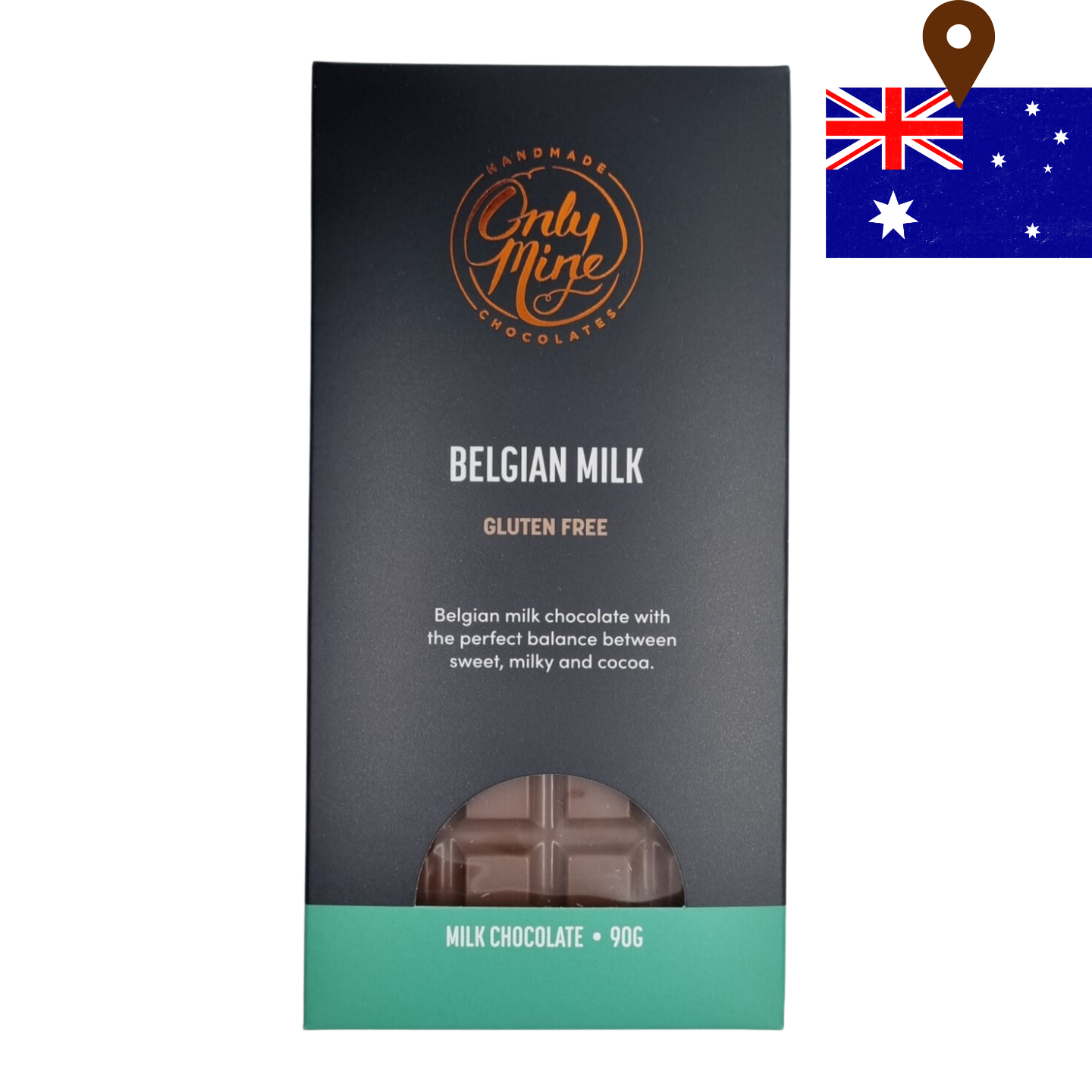 Only Mine Belgian Milk Chocolate 90g