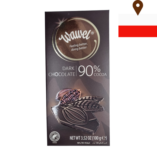 Wawel 90% Dark Chocolate 100g Block