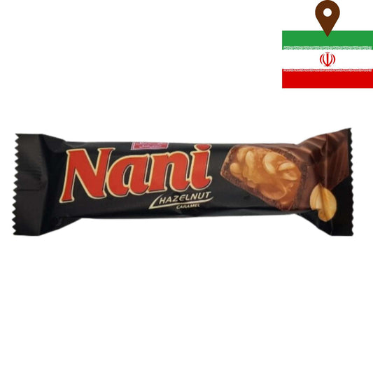 Shirin Asal - NANI Hazelnut Caramel 40g Bar