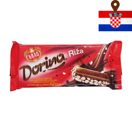 KRAS Dorina Riza 75g (Milk Chocolate w/ Puffed Rice)