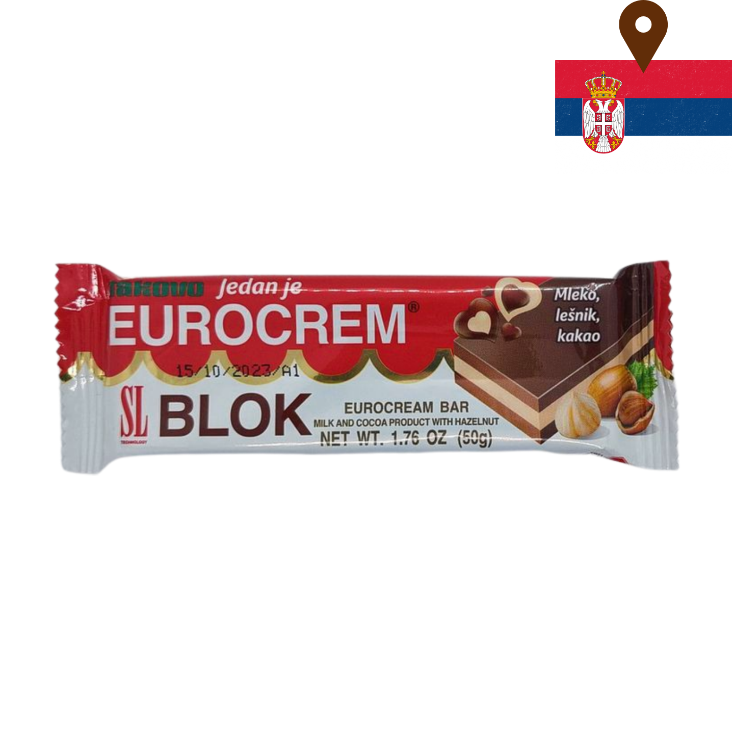 Takovo Eurocream 50g Bar